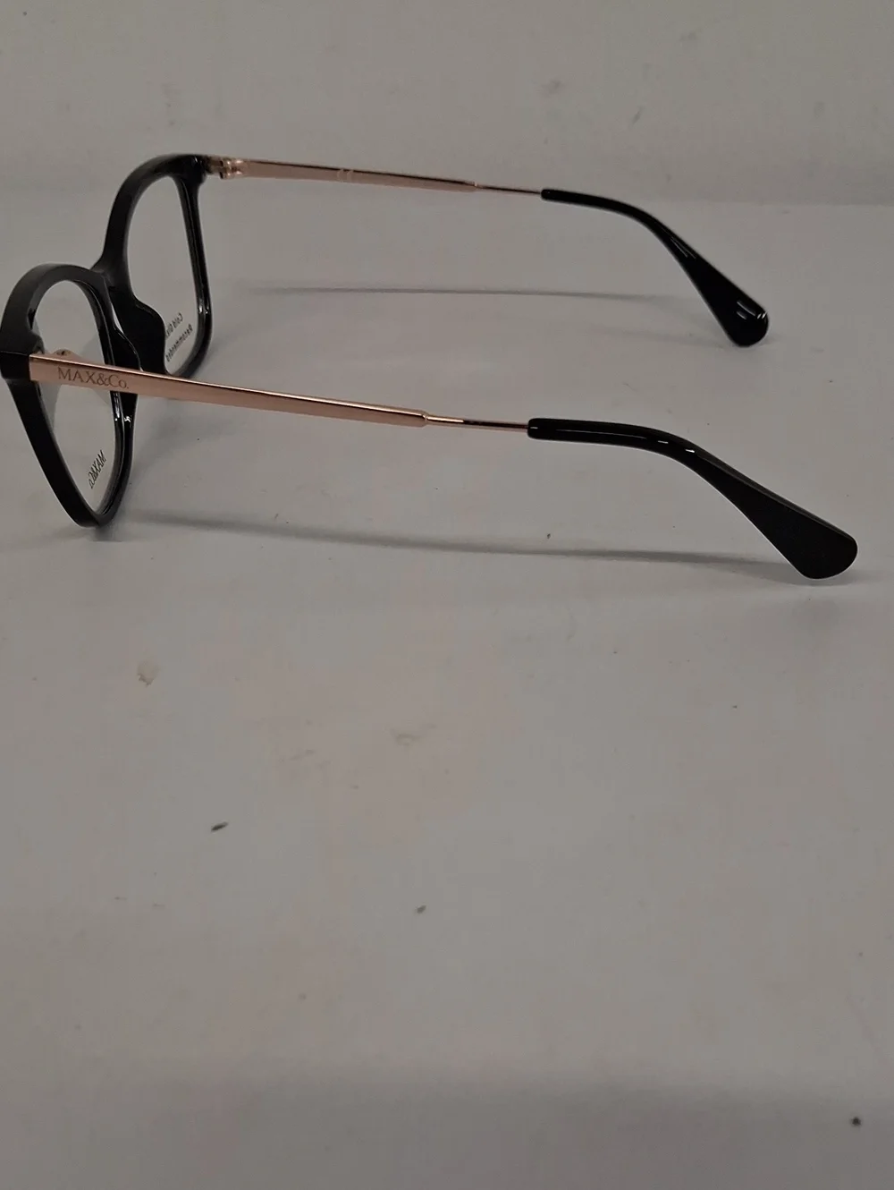 NWOT Womens Rxable Max & Co. MO5051 001 Black Eyeglass Frames